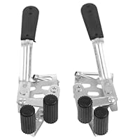 Healvian Rollstuhl Bremse Ersatzteil Mit Seitenschraube 7.68X2.17X2.17 Zoll Praktische Handbremse Für Rollstuhlzubehör Und Reparatur