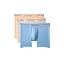 Gulf Blue, Light Cast, Peach Bliss