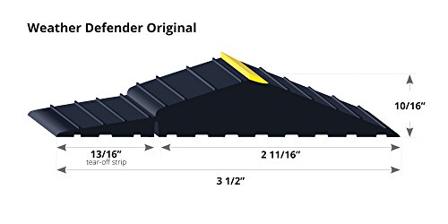 Weather Defender Original Ultimate Garage Door Threshold Floor Seal 8'5" - Thumbnail 5
