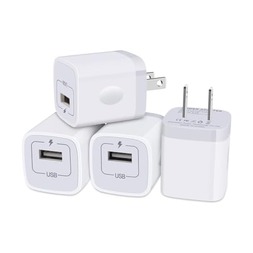 iPhone Charger Block, Plug in Phone Charger, Sicodo 4Pack Single Port USB Wall Charger Fast Charging Adapter Cube Box for iPhone 12 SE(2020) 11/11pro/XS/XS Max/XR/X, Samsung Galaxy S21/S20+/10, LG