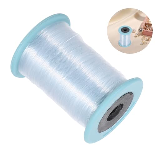 Fil Transparent Résistant pour Bracelets 4 Rouleaux Cordon Non-élastique Bijoux - 4