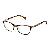 Color: marrón TOUS VTO9745309RG Gafas, Marron, 53/17/140 para Mujer