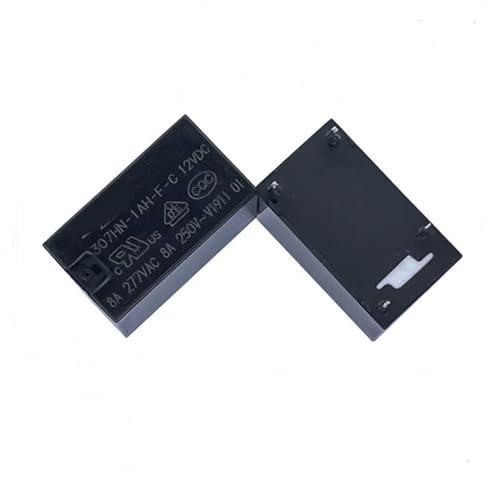 Relé 307HN-1AH-FC 12VDC de 4 pines y 8A para control de circuitos de automoción pack de 5 unidades