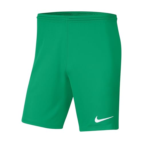 Nike Dri-Fit Park 3 Pantalón Corto De Fútbol De Tejido Knit - Hombre, Stadium Green/White, BV6855-324, 2XL