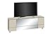 Produktbild lisel-de Maja Soundboard Lowboard Maja TV-Board Glas Sand matt/Grauspiegel Soundconcept 180x60x42cm / Neues Modell!