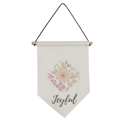 Drapeau en toile dahlia de qualité supérieure décoration