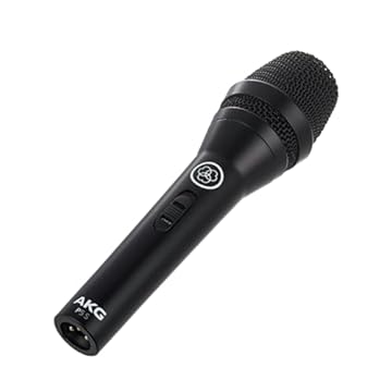 Microfone Dinâmico Profissional AKG P5 S - Preto