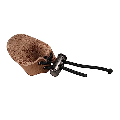 SUPVOX Leather Finger Protector Thumb Guard Accessory for Right Hand
