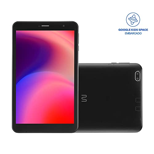 Tablet Multilaser M8 4G 32GB Tela 8 pol. 2GB RAM + WIFI Android 11 (Go edition) Processador Octa Cor