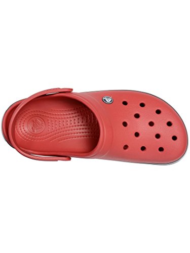 Image of Crocs Unisex Men's and Women's Crocband Clog, Pepper, 12 Women /10 Men