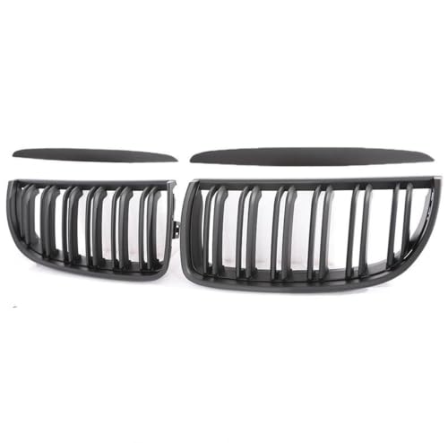 Parrilla frontal negra mate para Serie 3 E90 E91 de 2005 a 2008