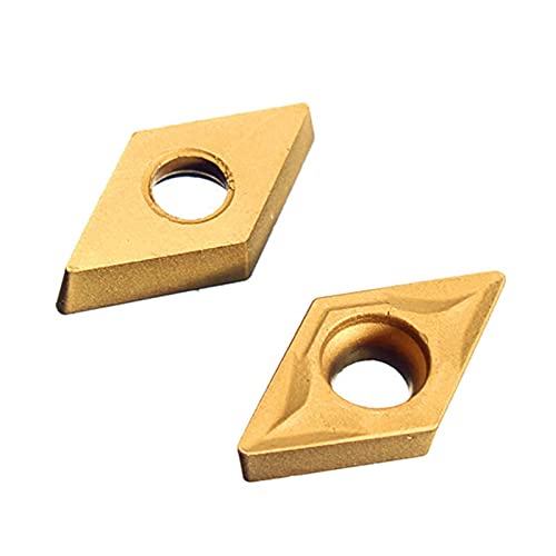 Puntas de carburo DCMT070204 YBC251 10 piezas miniatura 6
