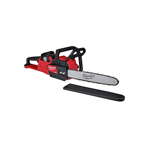 Milwaukee 2727-20 M18 Fuel 18 Volt Lithium-Ion Battery 16 Inch Cordless Brushless Chainsaw with 12.0 Ah Battery and M18 Rapid Charger Kit (Non-Retail Packaging)