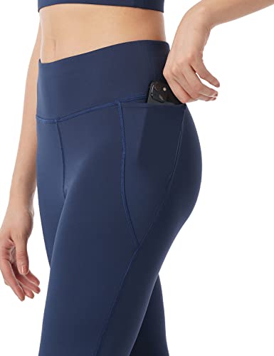Image of PUMP'D Women's Stretchable Leggings -Two Deep Side Pockets, Ankle Length, Lightweight, Anti-Odor, Squat Proof, Dry Tech, Ultra Soft Seams