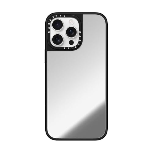 CASETiFY Mirror iPhone 16 Pro Max Case [Reflective / 4.9 ft. 1X M...