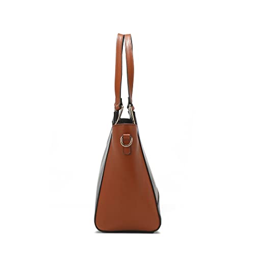 Destiny By Nicole Lee Satchel Bag Eco Leather Adjustable Detachable Shoulder Strap Fashion Print Handbag For Women Girls Nk12121Ct Mynamenikky #TOP1