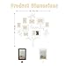 Jerry & Maggie - Photo Frame | Plaque College Frame - Wall Decoration Combination - White PVC Picture Frame Selfie Gallery Collage With Hanging Template & Wall Mounting Design | Family Tree