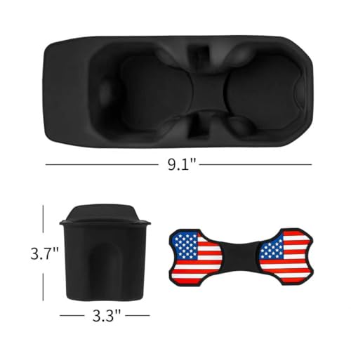 Portavasos para Jeep Wrangler JL Gladiator JT 2018-2025 miniatura 7