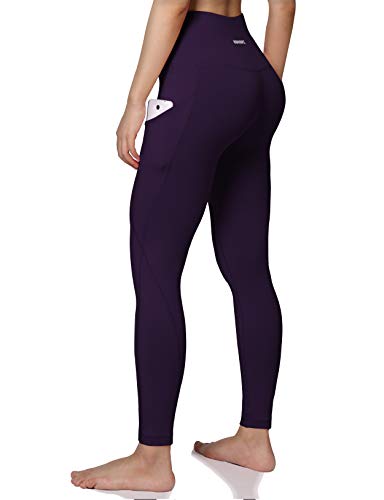 image for ODODOS Women's High Waist Yoga Pants with Pockets,Tummy Control,Workou