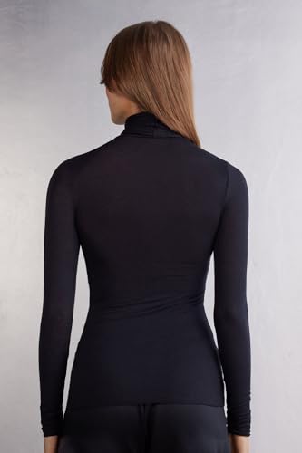 Woman's Modal Cashmere Ultralight High-Neck Top3