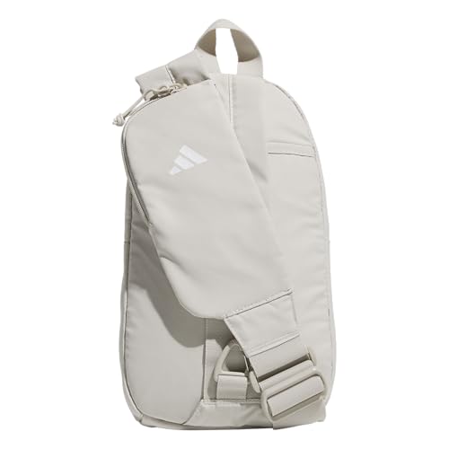 adidas Essentials 3 Crossbody – Sling Bag with Phone Pocket, Wonder Alumina Grey, OSFA by adidas - Used condition - Image 5