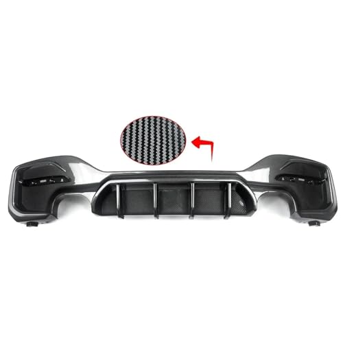 Diffuseur arrière pare-chocs aérodynamique pour style haute performance - 4