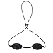 Produktbild 2 Stück UV Solarium Schutzbrille Solariumbrille Sonnenschutz Brille für Sonnenbank Beauty Patienten Sonnenbrille Behandlung Lichttherapie (Schwarz)