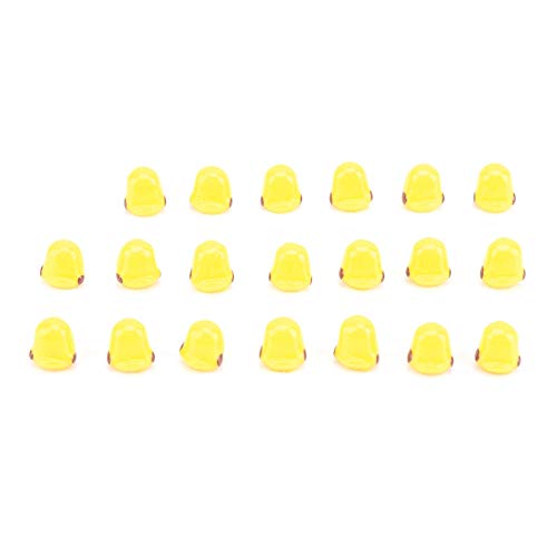 Ornamentos de Frango Amarelo Em Miniatura de Pvc de Qualidade para Decoração de Jardim de Fadas, 20