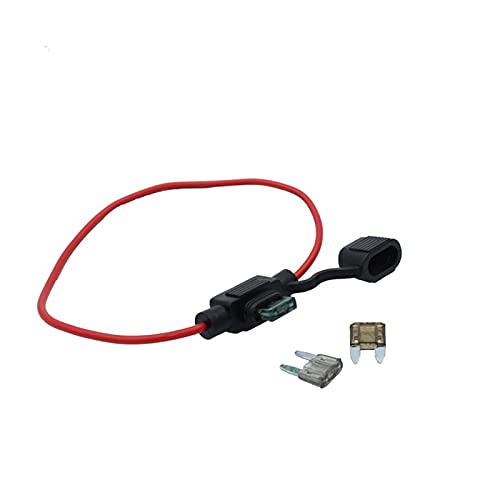 Fusible de 12V coche mini estándar adaptador de grifo con hoja de 10A 2