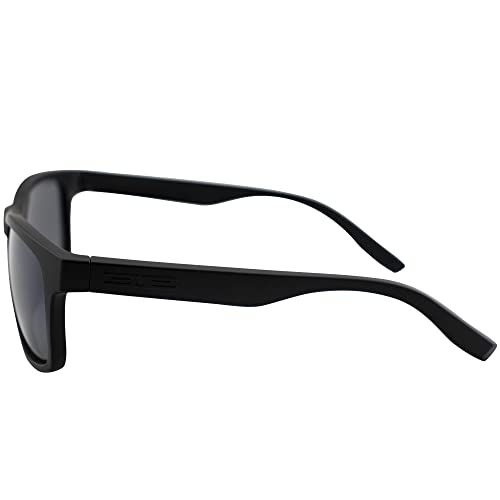 Epoch Eyewear Delta Watersports Fishing Sunglasses Black Frame with Polarized Super-Hydrophobic Smoke Lens UV Protection3