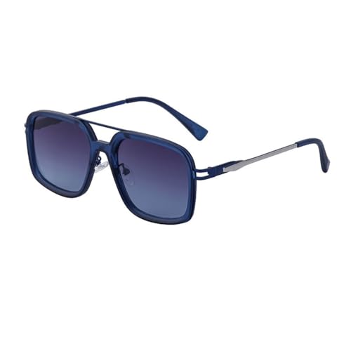 Lunettes de soleil carrées femmes avec monture légère et grand confort