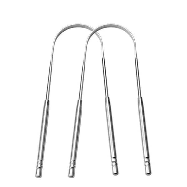 For Stainless Steel Tongue Scraper for Oral Care in 2-Pack