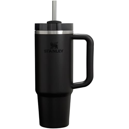 STANLEY Quencher H2.0 Flow State Tumbler, 30 oz, Black 2.0