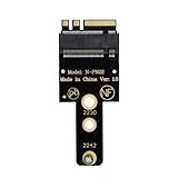 Câble d'extension NGFF M.2 Key-M vers Key A+E, carte adaptatrice NGFF M-Key vers A+E, étend le NVMe du socket 2230 A+E vers NVMe 2230/2242