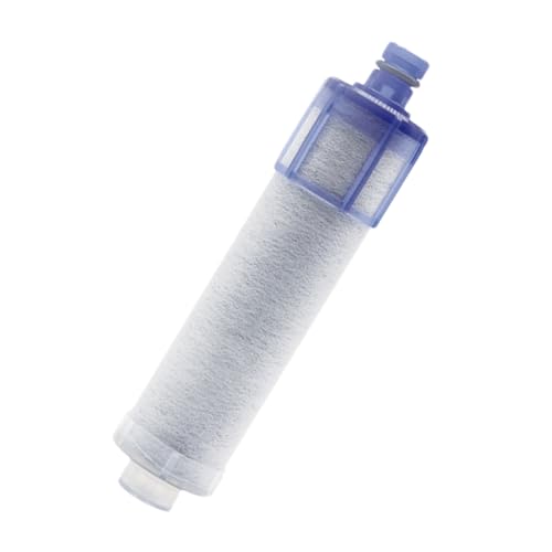 Filtro de agua para toda la casa – Carbón activado no tejido 11,5 x 2,9 x 11,5 cm | Filtro de agua antiobstrucción para todo el hogar, filtración compacta debajo de la mesa | - y suministros de jardín