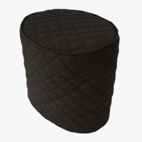 Simple Home Inspirations Quilted Cover Compatible with Coffee Brewing System (Big K, Black)