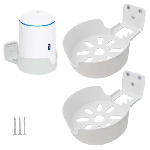 Support mural pour routeur Ubiquiti UniFi Dream Machine et UDR7 en métal blanc x2
