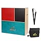 GECKO Cajon, Cajon Drum, Portable Cajon - Doppelseitiges Design | Eine Seite mit Triple Bongo Tönen, One Side Guitar String Cajon Sound | Hand oder Brush Play | Aus Birke und Walnuss | Inklusive