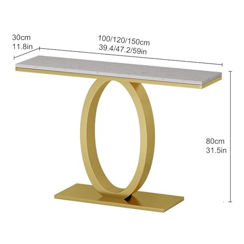 Mesa de entrada elegante para decorar el pasillo de tu hogar 3