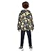 KEIGE Mushroom Boys Fleece Coat,Children's Zip-Up Hoodie Jacket,Baby Warm Fashion Outerwear 5T,A111464