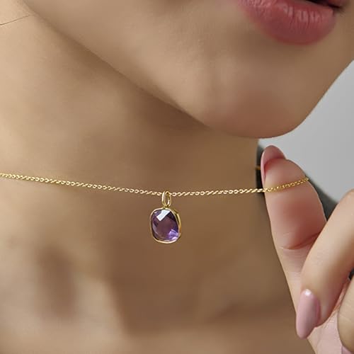 Image of TRUESILVER ACPL 925 Sterling Silver Pendant Necklace for Women | Elegant Charm Necklace | Contemporary Statement Jewelry | Birthday Anniversary Gift