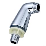 Sumsoctober Adattatore per miscelatore vasca da bagno e doccia compatibile con rubinetti a parete