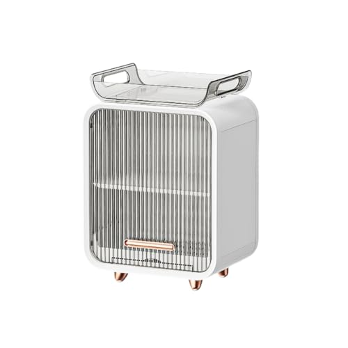 Sariny 哺乳瓶乾燥ラック 大容量 ほこり防止 衛生的 カバー付き 持ち運び 収納 排水スタンド 水洗い可能 食器乾燥ボックス キッチン用 デザイン 多機能 小物入れ 哺乳瓶ホルダー 持ち運び便利 赤ちゃん用品 出産祝い プレゼント (ホワイト,32*