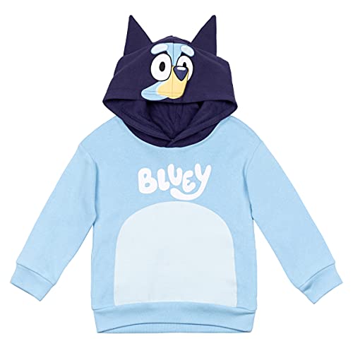 Image of Bluey Matching Family Cosplay Fleece Hooded Sweatshirt