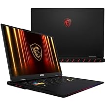 EXCaliberPC [2025] MSI Raider 18 HX AI A2XWIG-014US Pro Extreme Intel Core Ultra 9 285HX, 64GB DDR5 RAM, 8TB NVMe SSD, NVIDIA GeForce RTX 5080, 18" UHD+ mini LED, Windows 11 Gaming Laptop
