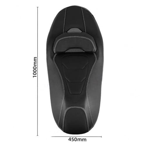 Cojín de asiento apto para XMAX300 2023-2026 impermeable y cómodo 4