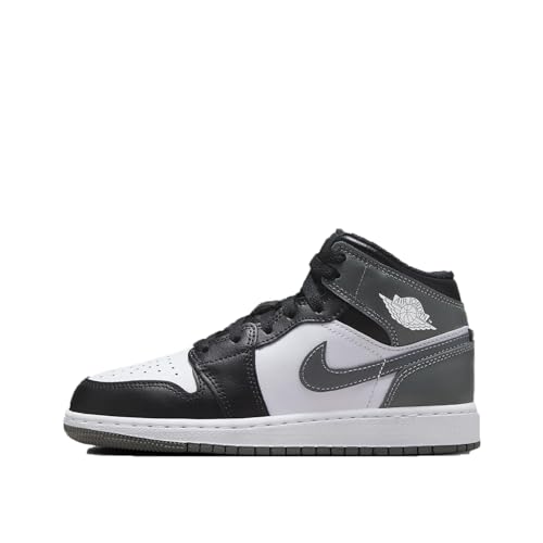 Jordan Big Kid's 1 MID Black/Iron Grey-White (DQ8423 001) - 6