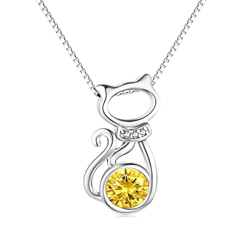 Collier Fille Argent Pierre de Naissance Cadeau Anniversaire