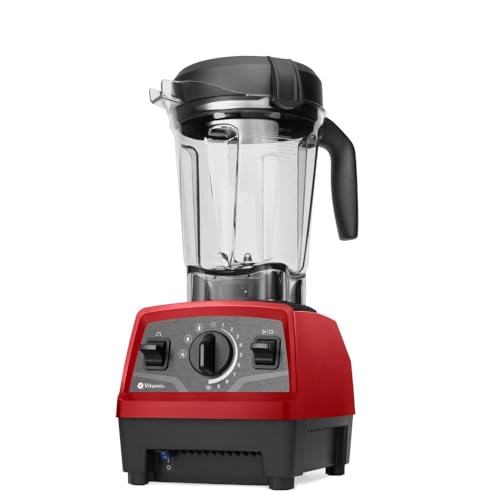 Vitamix E520, batidora de vaso, Jarra de 2l, (Rojo)