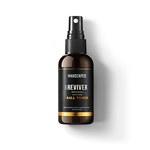 Tónico en espray para genitales de MANSCAPED™ The Crop Reviver™, espray íntimo refrescante y calmante para hombre con aloe vera, cuidado de la zona íntima masculina Cover